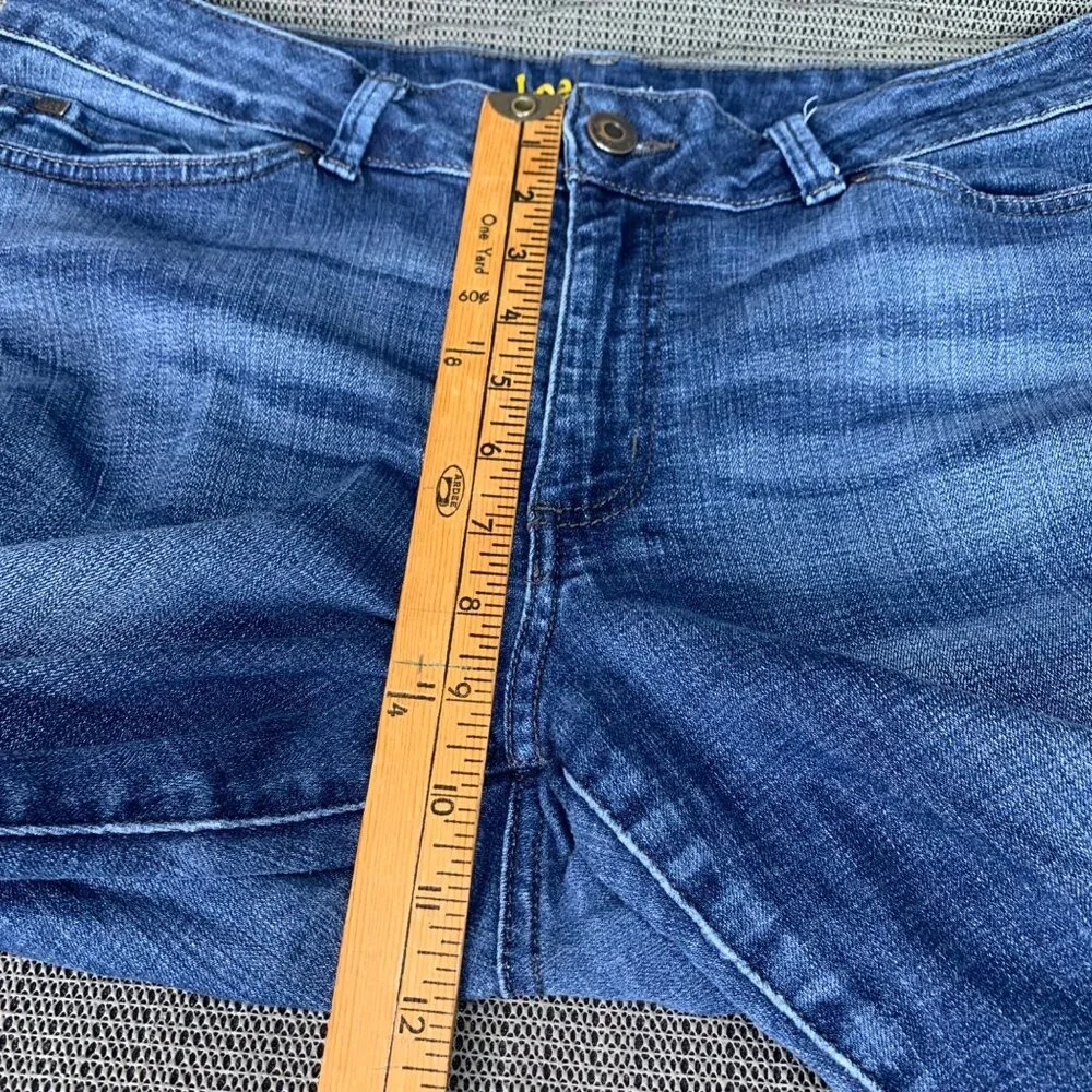 Lee Womens Size 12 Jeans Modern Series Curvy Fit Bootcut Mid Rise 5 Pocket - Picture 7 of 9